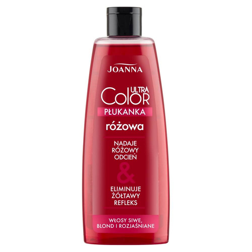 Joanna Professional Ultra Color Płukanka do włosów Różowa 150 ml