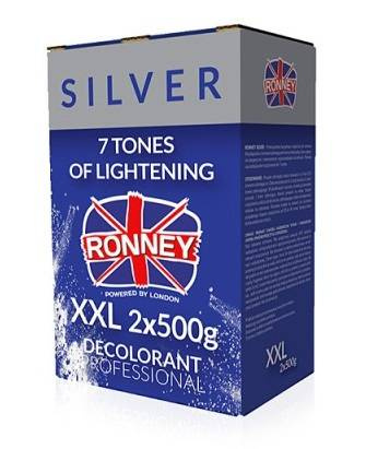 Ronney Silver hair brightener XXL 2x500 g